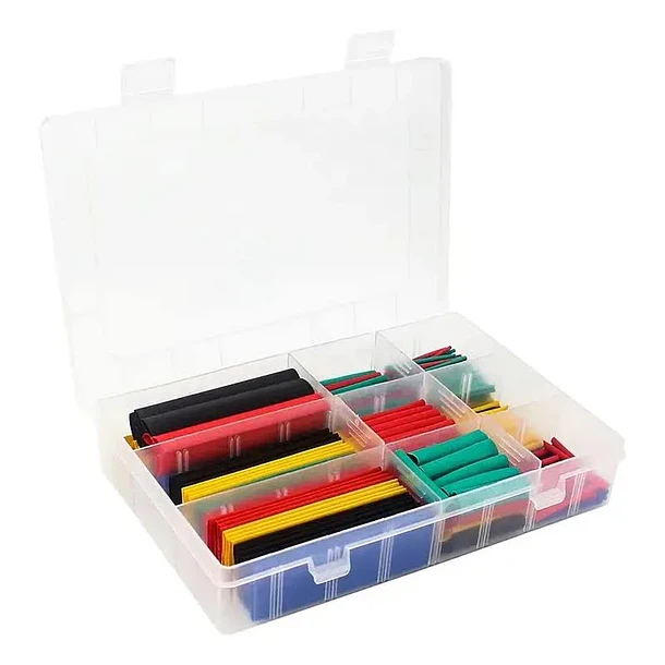 Termoretractil Contraible Set 328 Para Cables Manga Aislante Tubo 9 Medidas Diferentes Small