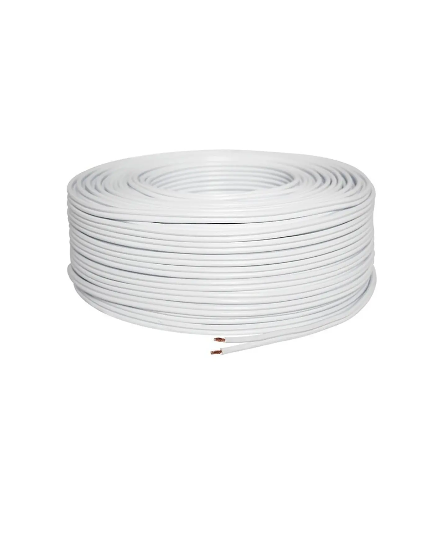 Cable Paralelo Blanco 100 Metros Electrico Flexible Para Instalacion Domestica 1