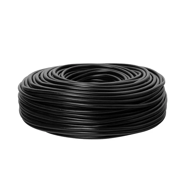Cable Paralelo Negro 100 Metros Electrico Flexible Para Instalacion Domestica