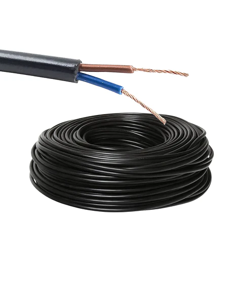 Cordon Electrico 2x1.5 50 Metros Negro Cable Multifilar Flexible Instalacion Electrica