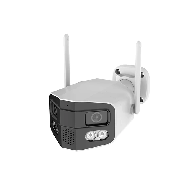 Camara WiFi 4MP WiFi Doble Lente 180° Seguridad Vision Panoramica IA Deteccion ZLK