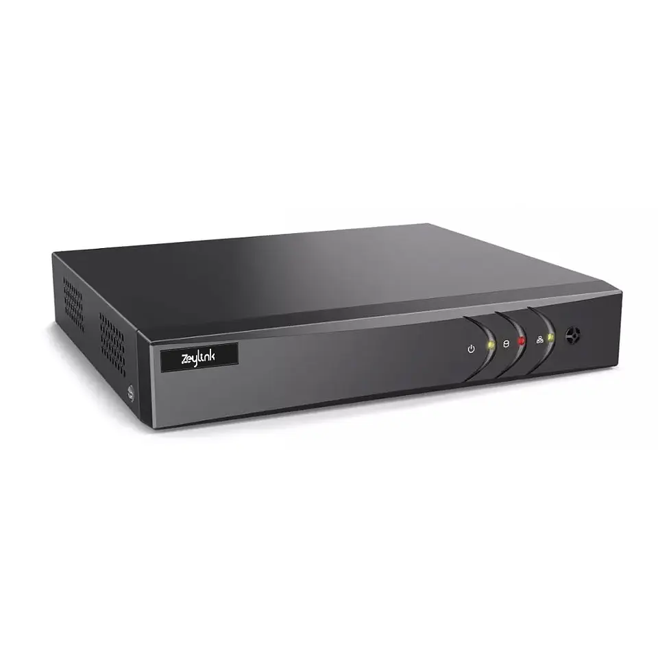 NVR PoE 4K 8MP 8 Canales Grabador CCTV IP Onvif Soporta 1 HDD Seguridad ZLK 4