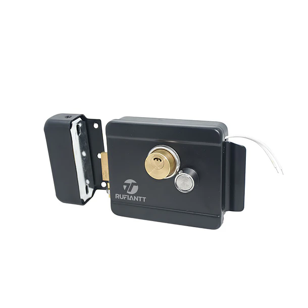 Chapa Electrica 12V Impermeable Para Puerta Porton Push Seguridad Exterior IP66 Rufiantt 3
