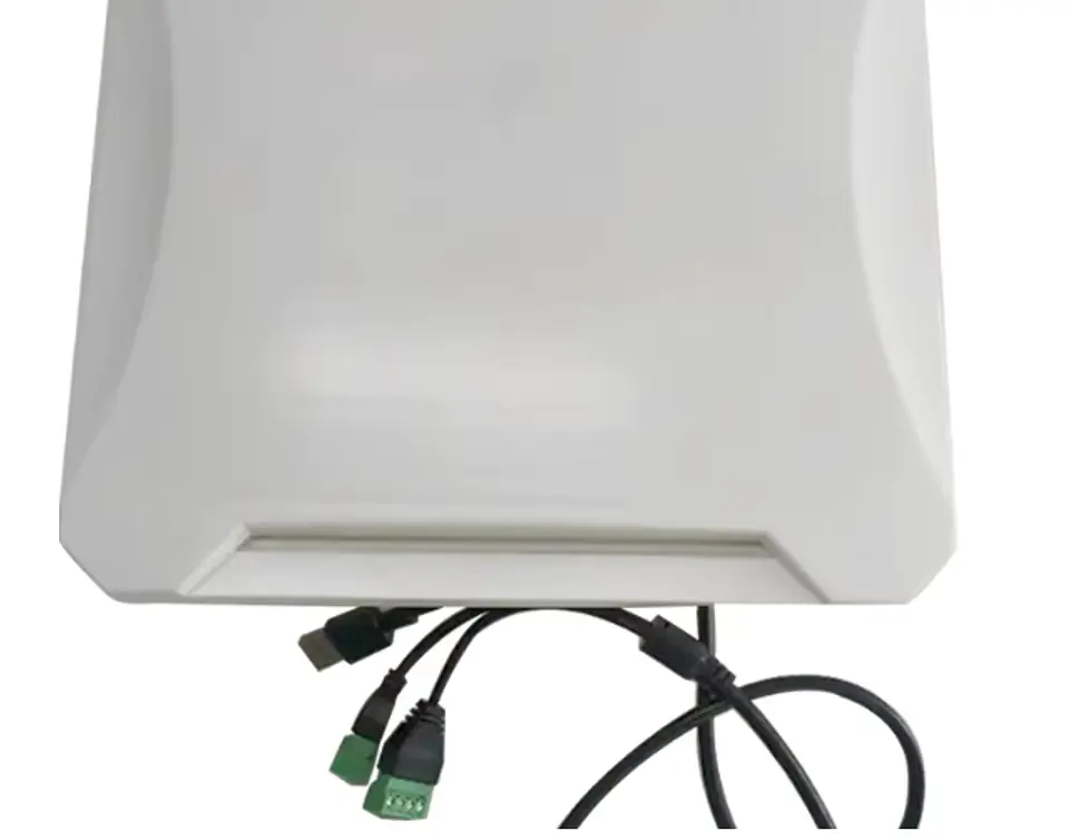 Lector RFID UHF Largo Alcance 20m 902-928MHz Control Acceso Vehicular Alta Velocidad 2