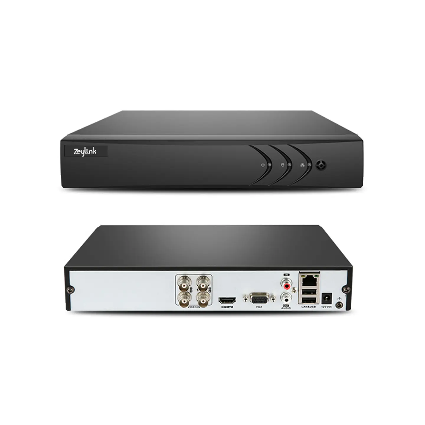 DVR 4K 8MP 4 Canales CCTV H265 Grabador Seguridad P2P Onvif Soporta HDD 2