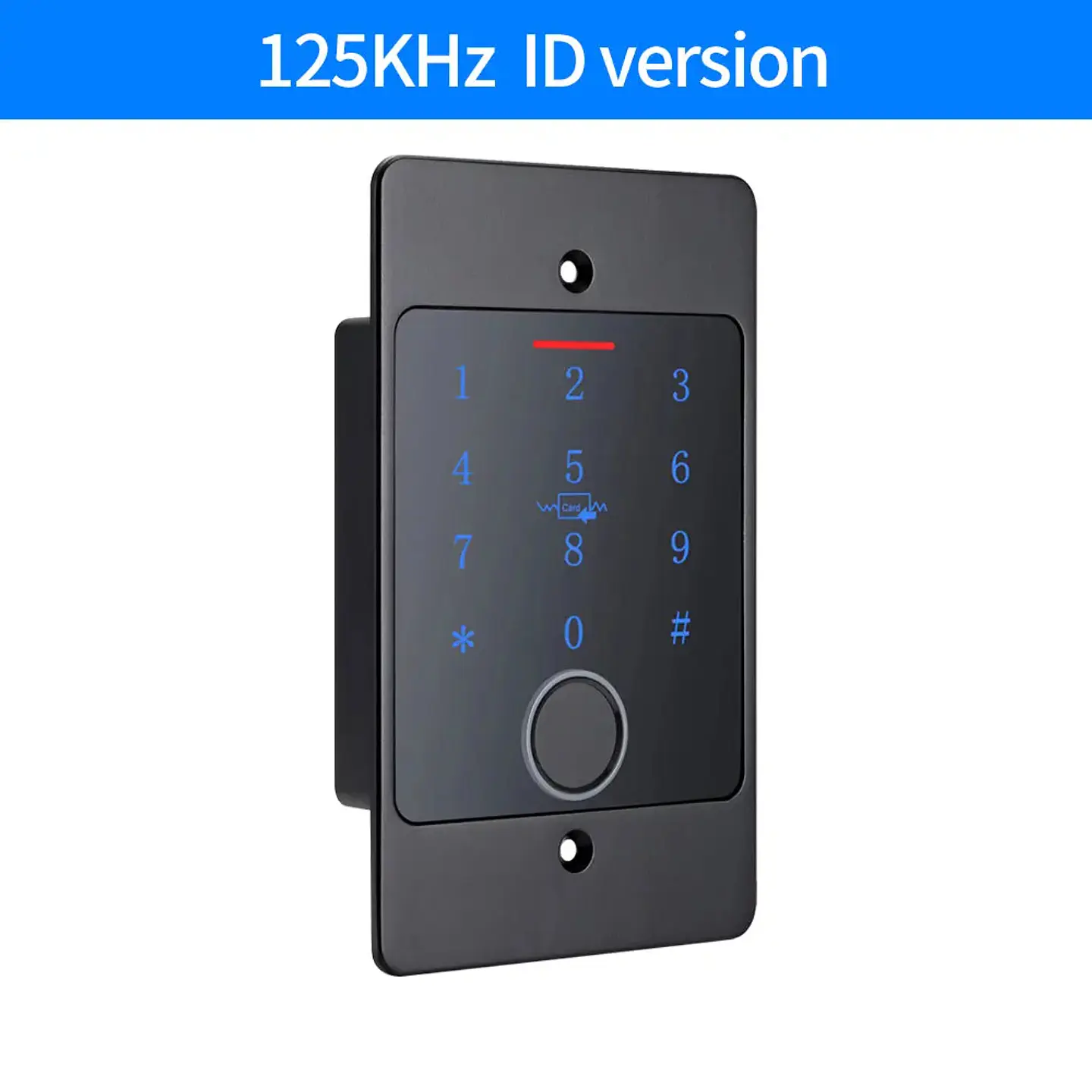 Control Acceso Embutido Huella Clave Tarjeta RFID 125KHz WiFi Antivandalico IP67 Seguridad C-450 ZLK 1