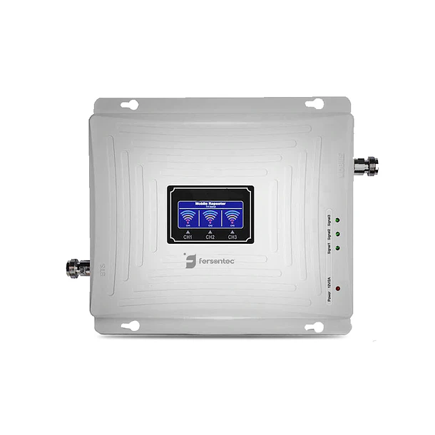Repetidor Señal Celular 3G 4G Tribanda Zona Rural Mejora Internet Llamadas Cobertura Exterior AmplifyPro 528 M2