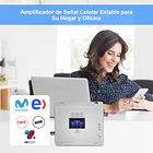 Amplificador Repetidor Señal Celular Telefonica Tribanda Full 3G 4G Kit Antena 528 M2 2