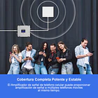 Amplificador Repetidor Señal Celular Triband Kit Antena Full 3G 4G Amplia Cobertura 527 M3 8