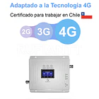 Repetidor Amplificador Señal Celular Movil Triple Banda Kit Antena Full 3G 4G Cobertura 5228 M4 4