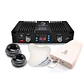 Kit Repetidor Amplificador Señal Celular 2G 3G 4G LTE Tribanda Alta Potencia Profesional 5228 X2 - Miniatura 1