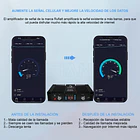 Kit Repetidor Amplificador Señal Celular 2G 3G 4G LTE Tribanda Alta Potencia Profesional 5228 X2 3