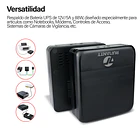 Ups Grande 31.200mAh 12Vdc Para Routers Cámaras Larga Duración Litio 5A/115W 2