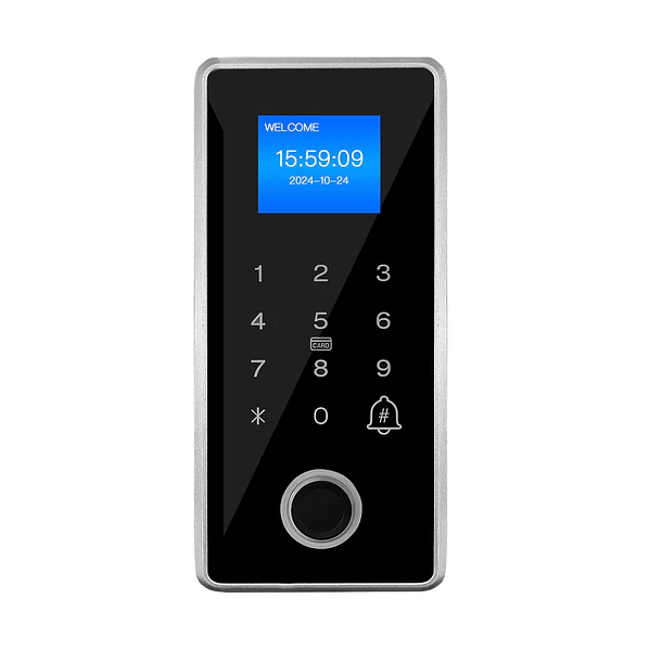 Control Acceso IP68 Huella Clave Tarjeta 125KHz Touch Pantalla Impermeable ZLK