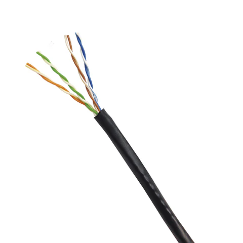 Cable Red UTP Cat6 Exterior Impermeable 305 Metros Internet Alta Velocidad LAN Profesional