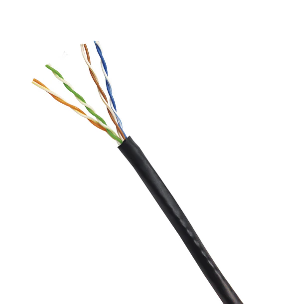Cable Red UTP Cat6 Exterior Impermeable 305 Metros Internet Alta Velocidad LAN Profesional 2
