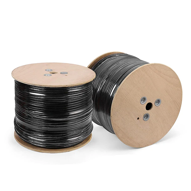 Cable Red UTP Cat6 Exterior Impermeable 305 Metros Internet Alta Velocidad LAN Profesional 1