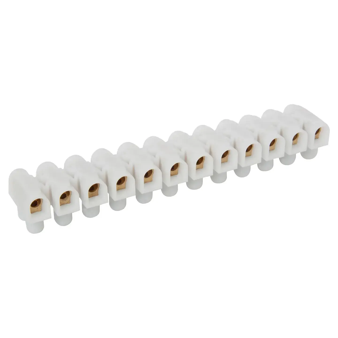 Regleta Conexion Electrica 12 Pines 450V 41A 10mm Universal Para Cable 18-10 AWG 1