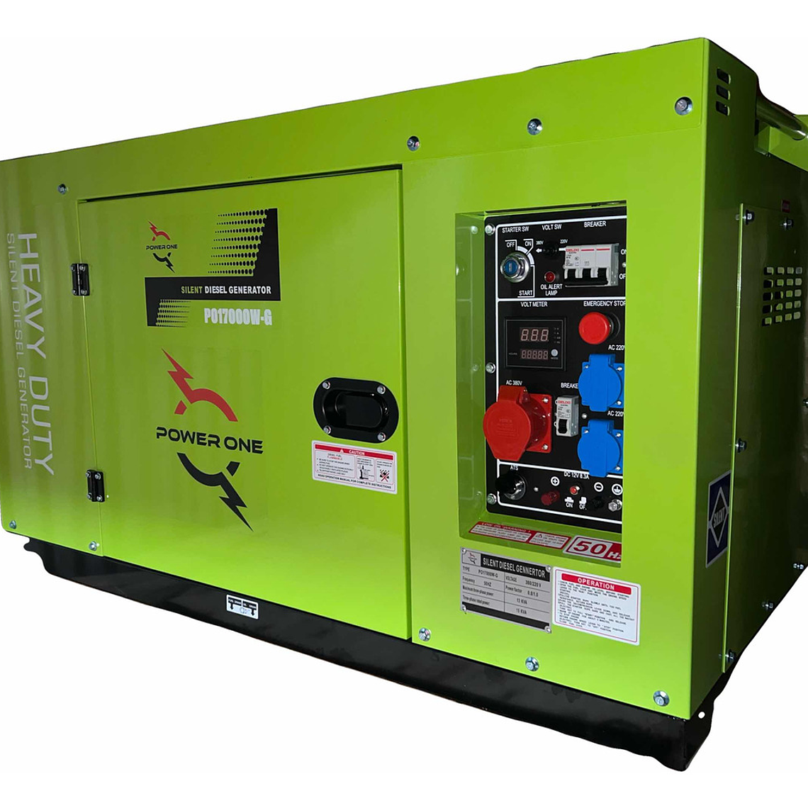 Generador 14 Kva diesel Trifásico y Monofásico 1