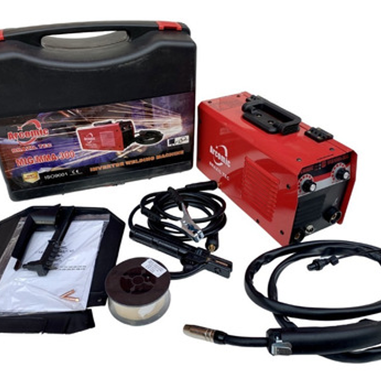 Soldadora MIG 300 amperes (solda sin gas) 4