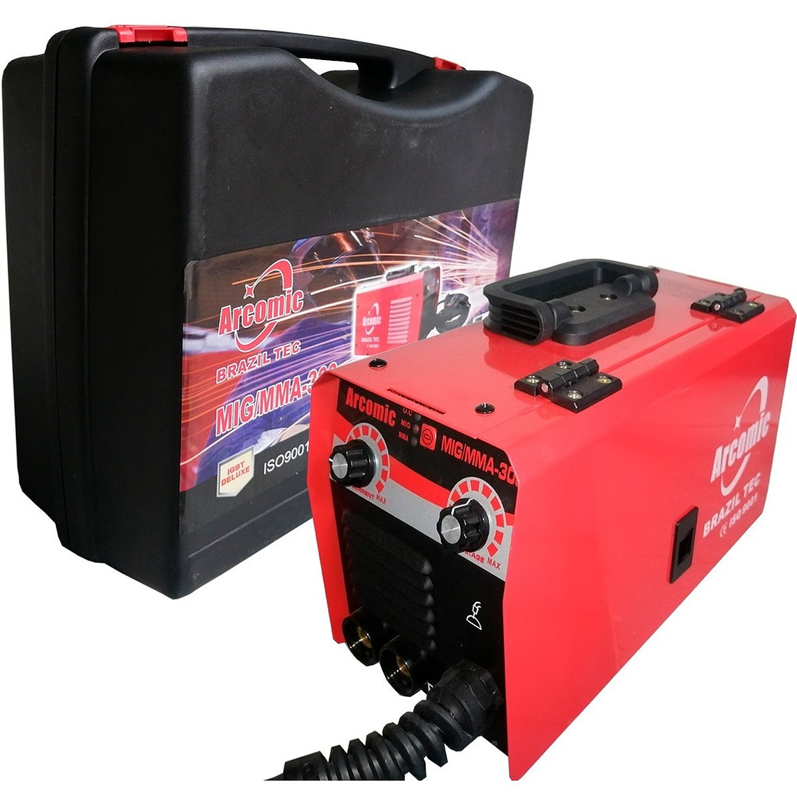 Soldadora MIG 300 amperes (solda sin gas) 3