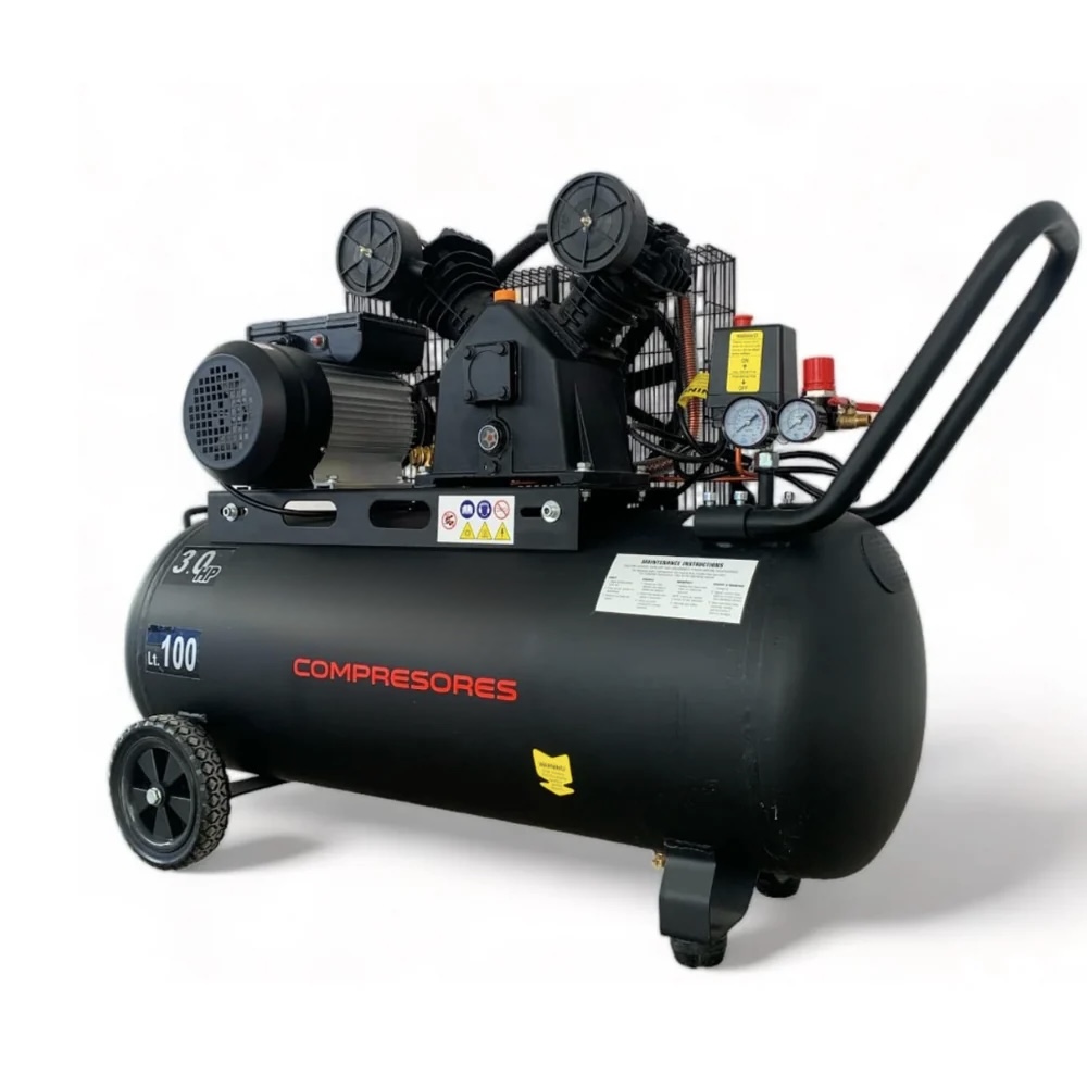 COMPRESOR 3.0 hp 100 litros LH2065/8B-100L