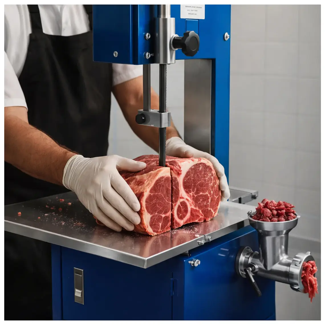 Cortadora de hueso y carne 3