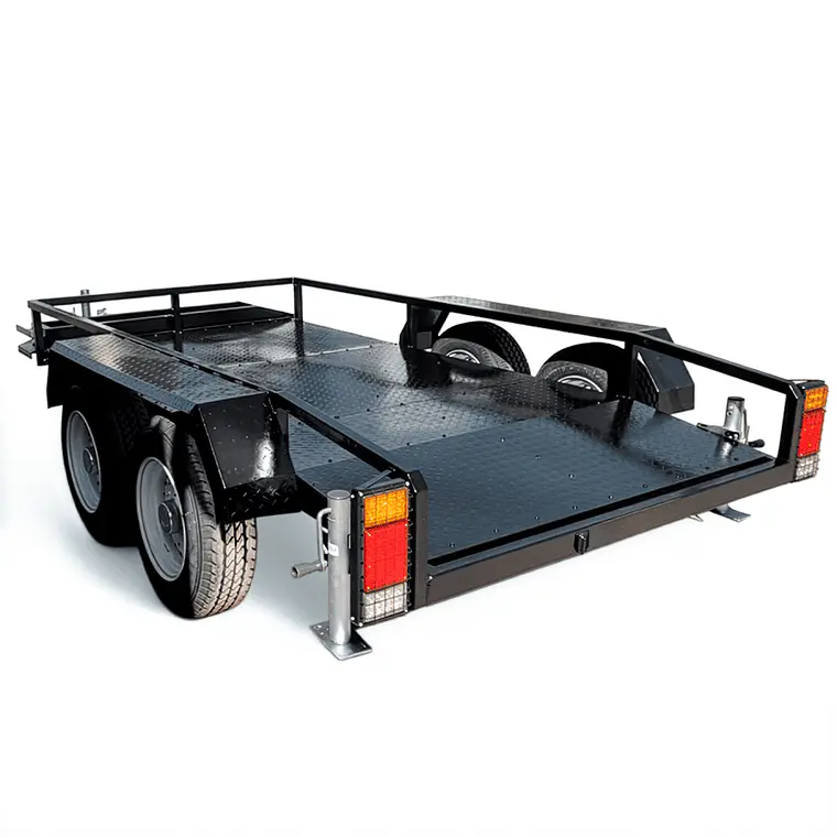 Carro de arrastre 2 toneladas doble eje 3