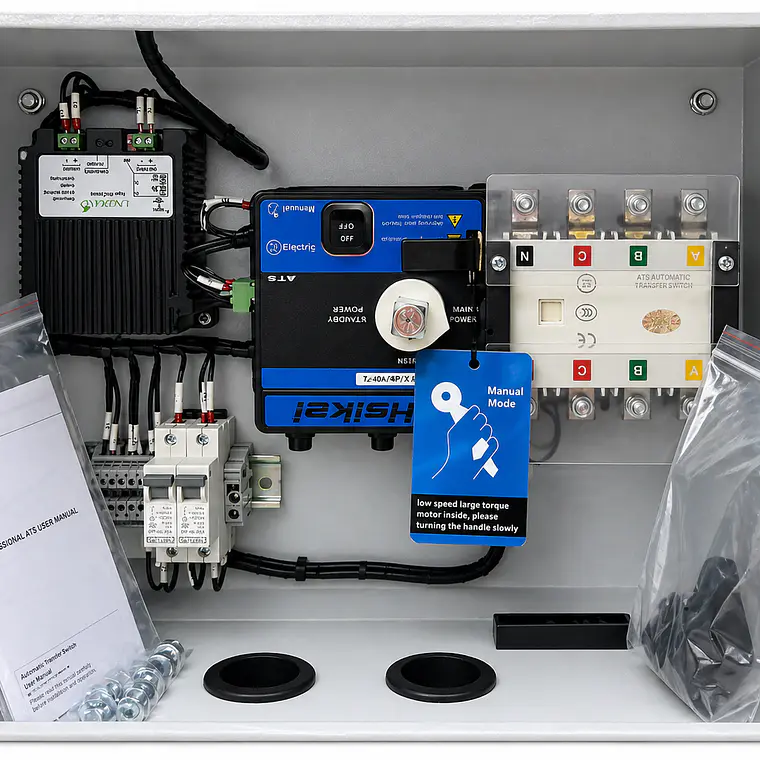 Tablero de transferencia (ATS-TTA) 380v - 220v industrial 2