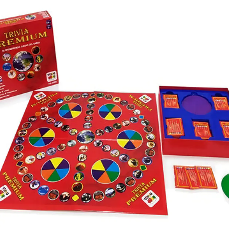 Juego De Mesa Trivia Premium 3.000 Preguntas 2