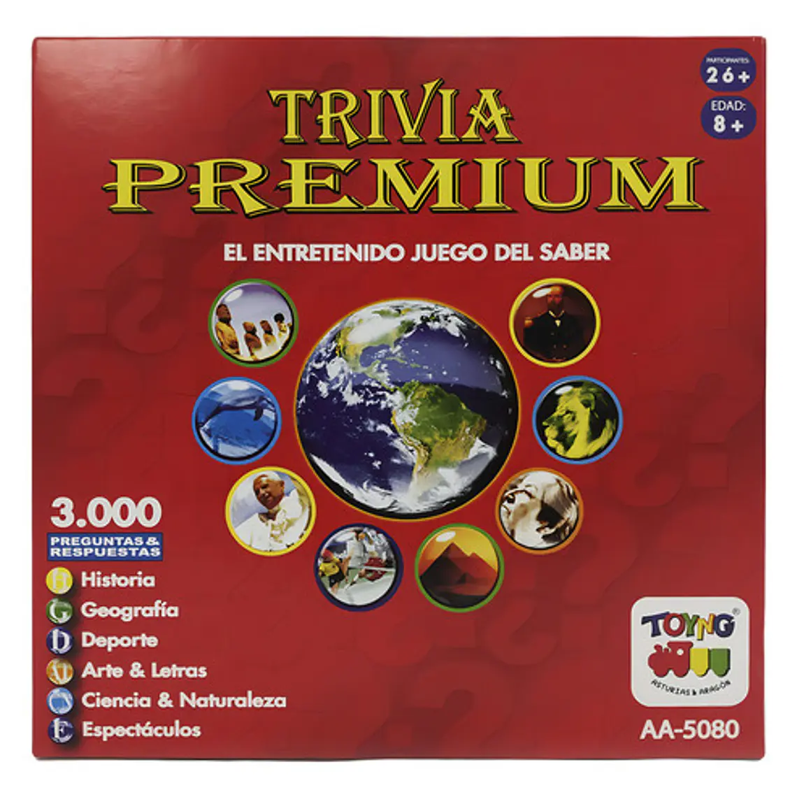 Juego De Mesa Trivia Premium 3.000 Preguntas 4