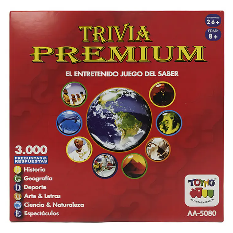 Juego De Mesa Trivia Premium 3.000 Preguntas 4