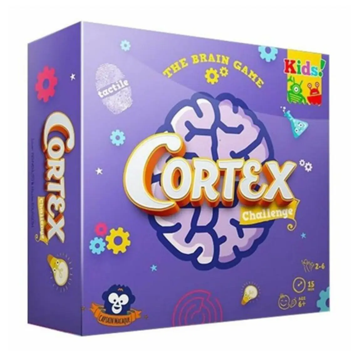 Juego De Cartas Infantil Cortex Kids Español Captain Macaque 6-9 Años 1
