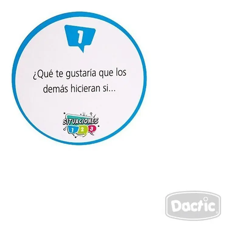 Juego Situaciones 1 2 3 Dactic - Ofieduc 3
