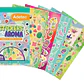Block Stickers Con Aromas +250 Stickers - 850 Rosado - Miniatura 1