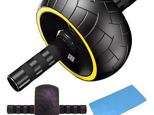 Rueda Abdominal Ejercicio Profesional Drb® + Mat Rodillas