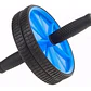 Rueda Abdominal Drb® Profesional + Mat Para Rodillas Negro/azul - Miniatura 1