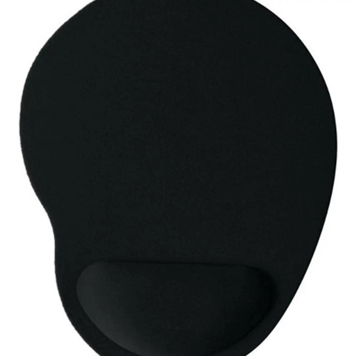 Mouse Pad Gel Apoya Muñeca Tecnolab Negro Antideslizante Goma 2