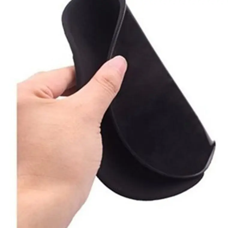 Mouse Pad Gel Apoya Muñeca Tecnolab Negro Antideslizante Goma 4