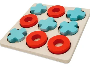 Juego Gato De Madera Tic Tac Toe Dactic