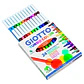 Marcadores 24 Colores Turbo Giotto - Miniatura 1