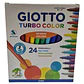 Marcadores 24 Colores Turbo Giotto - Miniatura 2
