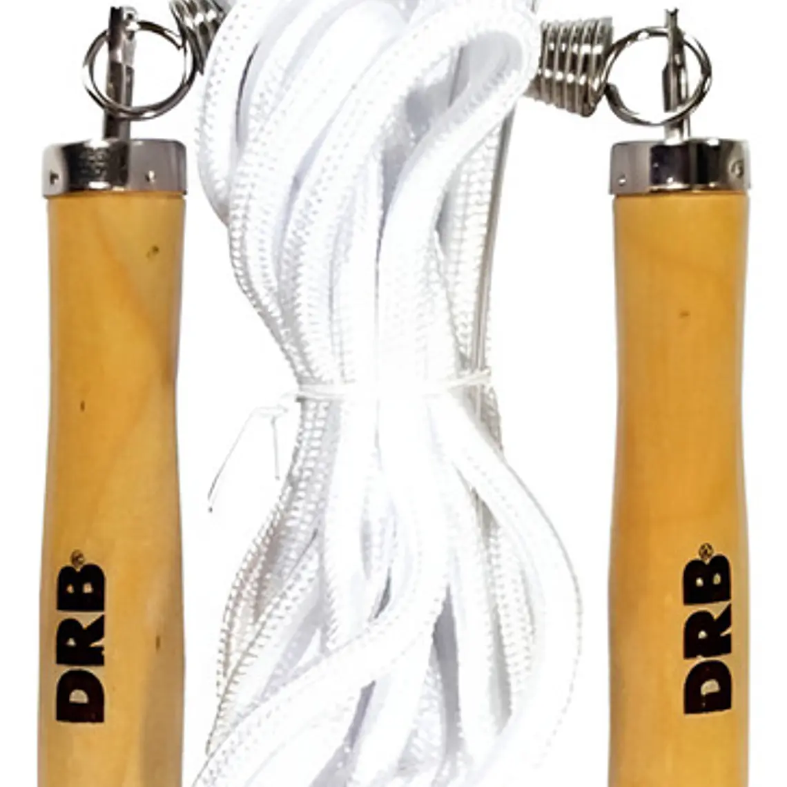 Cuerda De Salto Nylon Drb Color Blanco 2