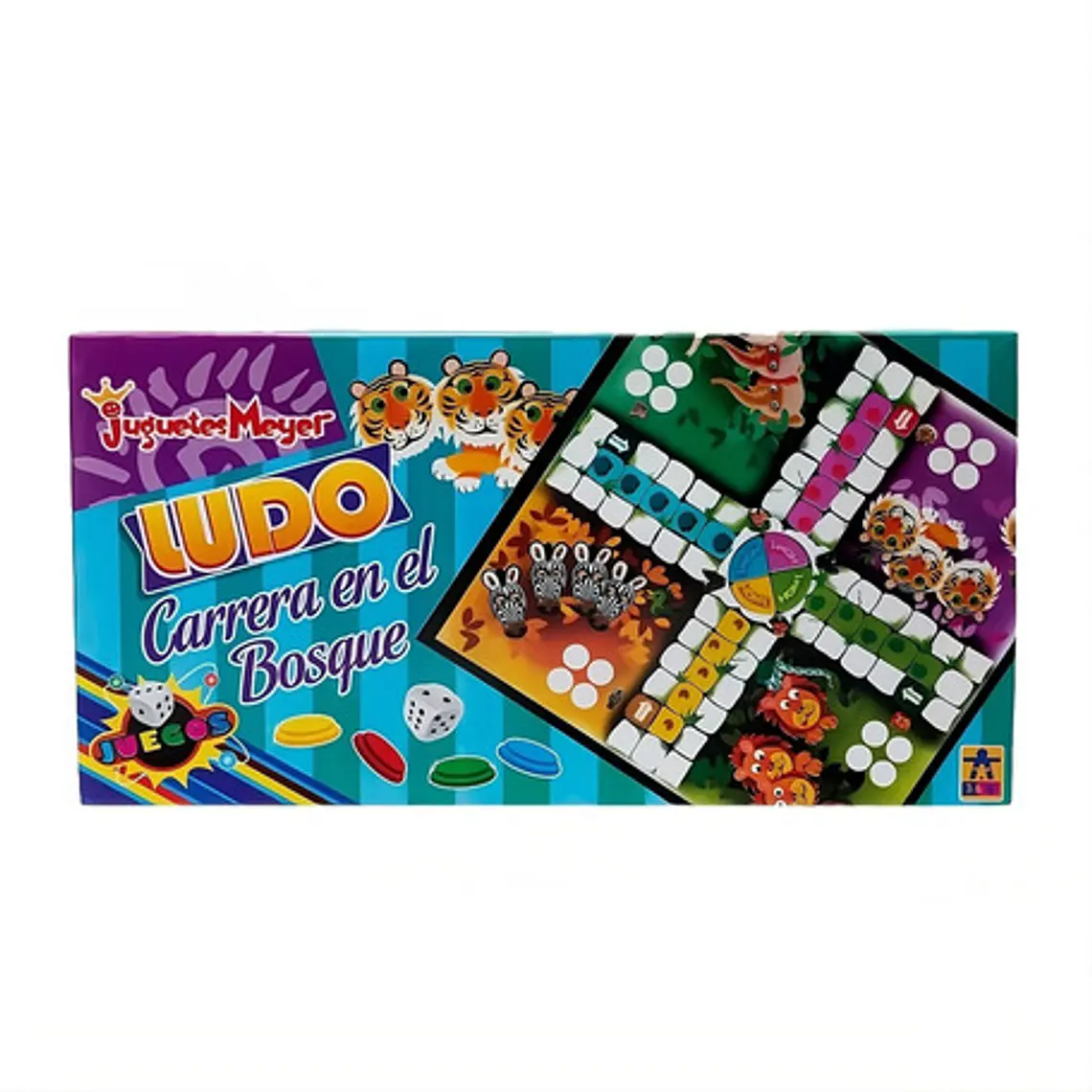 Juego De Mesa Ludo Carrera En El Bosque 1