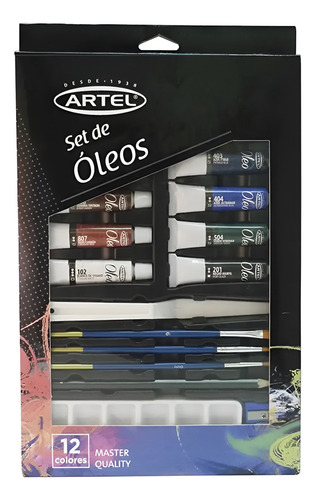 Set De Oleos  Artel