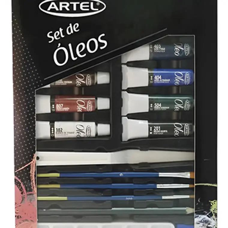 Set De Oleos  Artel 1