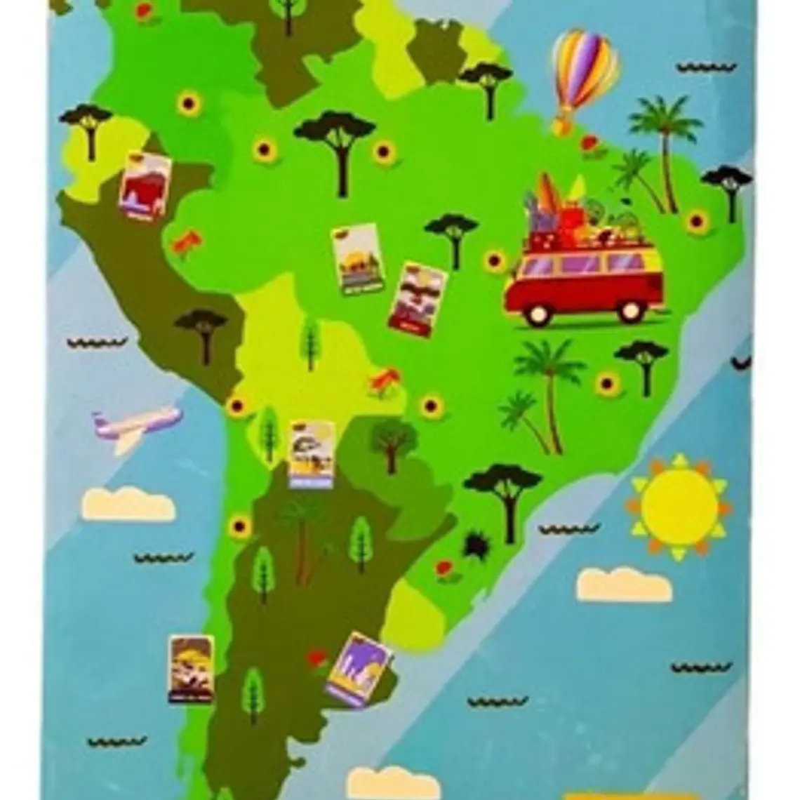 Juego De Mesa Conociendo América Latina 1