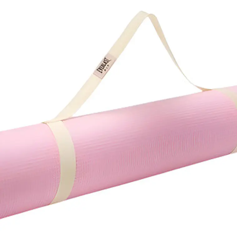 Colchoneta Tapete Yoga Mat 6mm Everlast Pink Talla Única Rosa 1