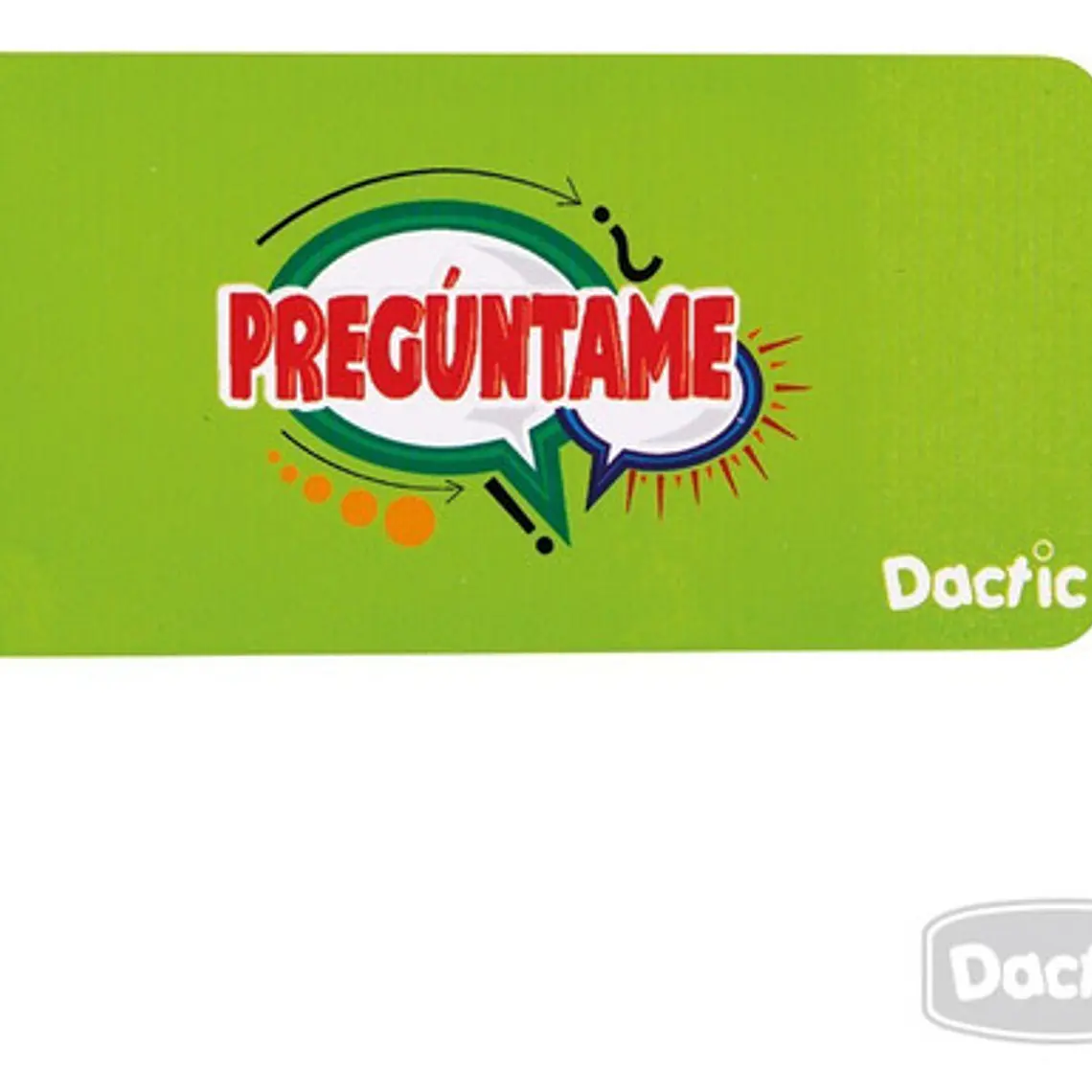 Juego Pregúntame Dactic , Piensa Expresa Y Juega 5