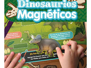 Lámina Dinosaurios Magnéticos Didáctico Adetec